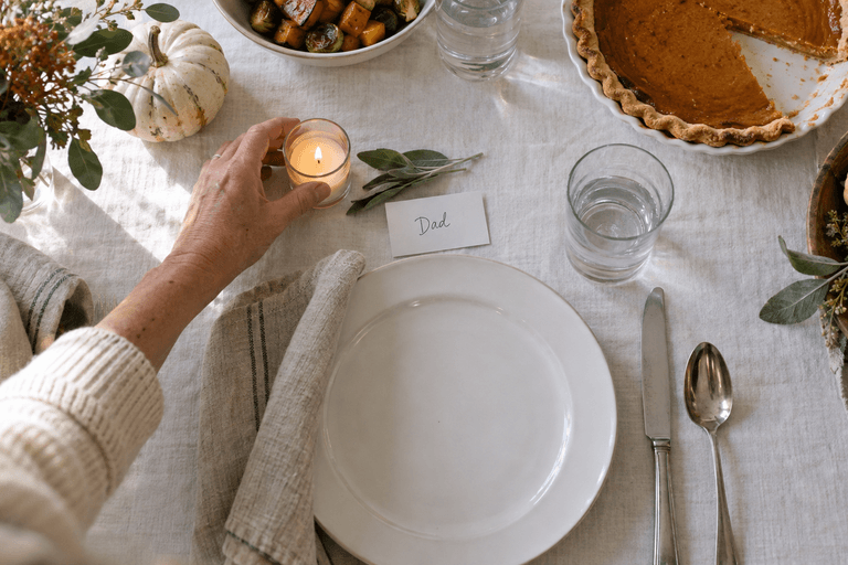 The First Thanksgiving Without Them