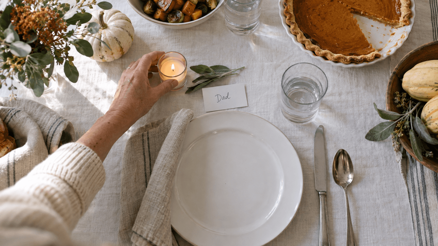 The First Thanksgiving Without Them